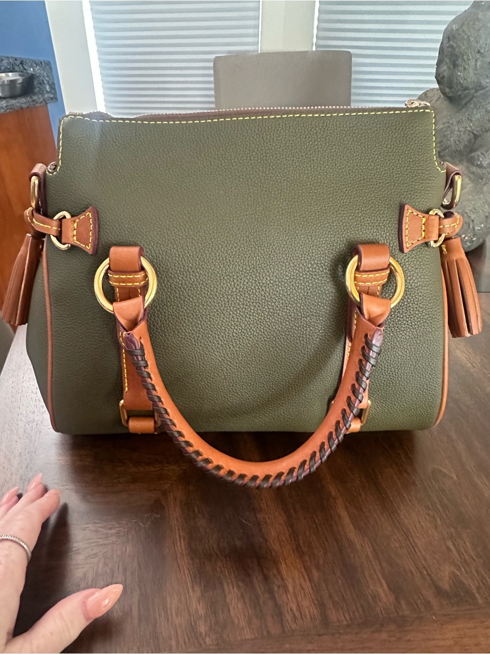 Dooney & Bourke Florentine Satchel - Picture 2 of 8
